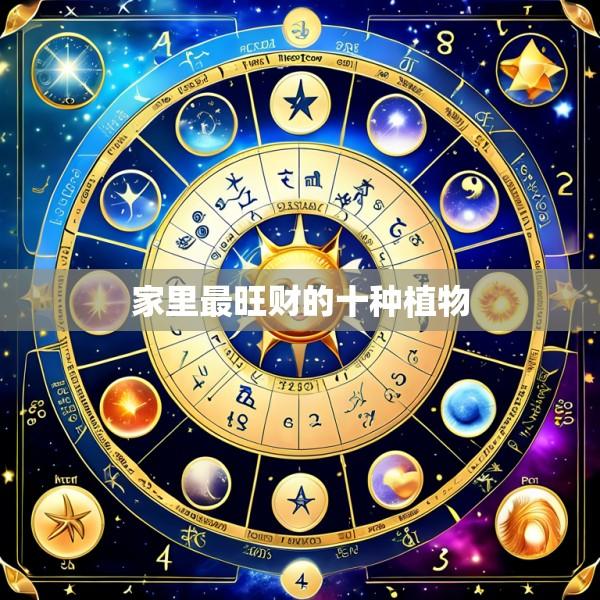 家里最旺财的十种植物