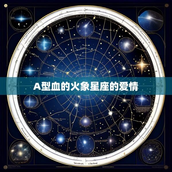A型血的火象星座的爱情