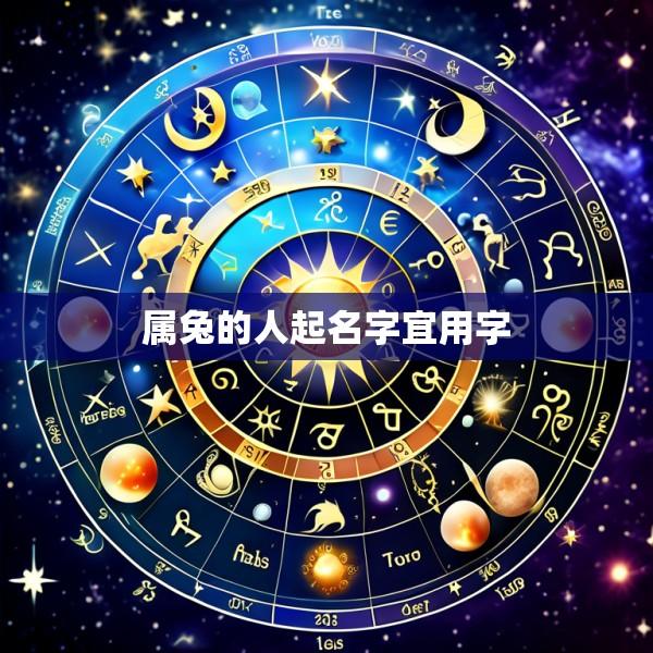 属兔的人起名字宜用字