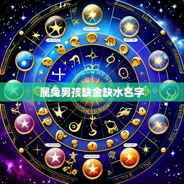 属兔男孩缺金缺水名字