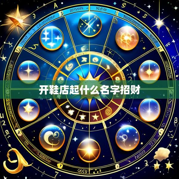 开鞋店起什么名字招财