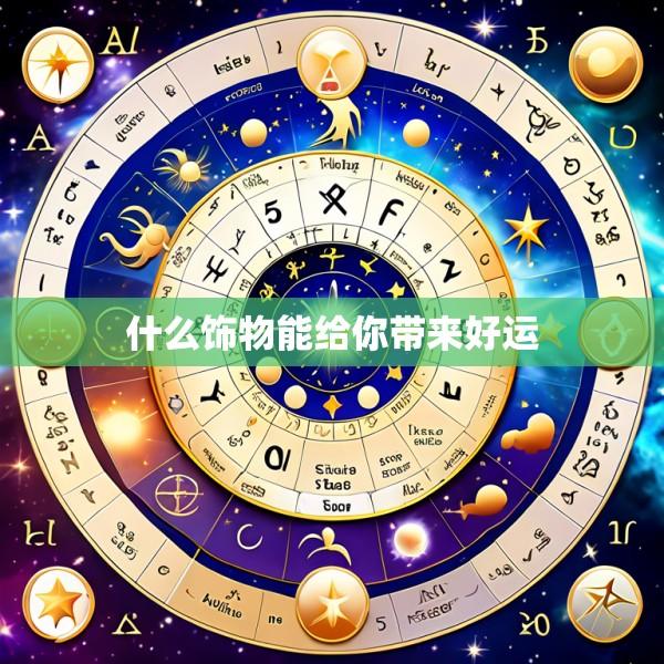 什么饰物能给你带来好运