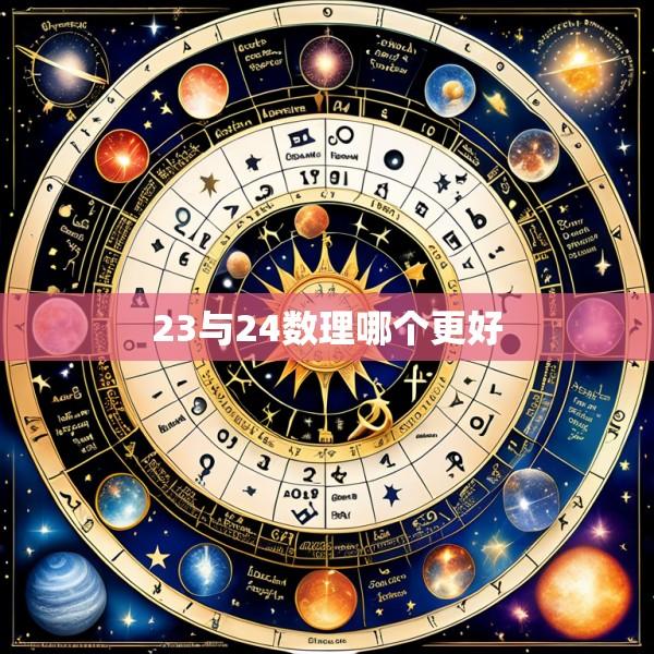 23与24数理哪个更好