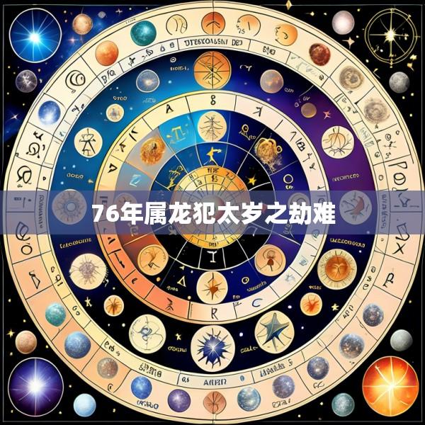 76年属龙犯太岁之劫难