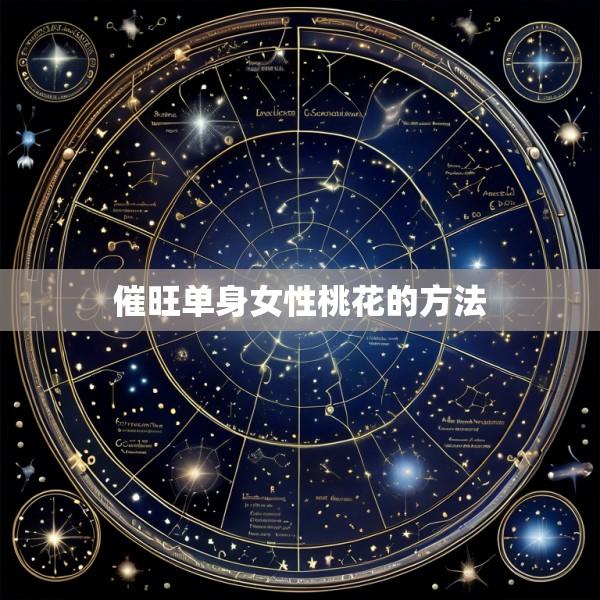 催旺单身女性桃花的方法