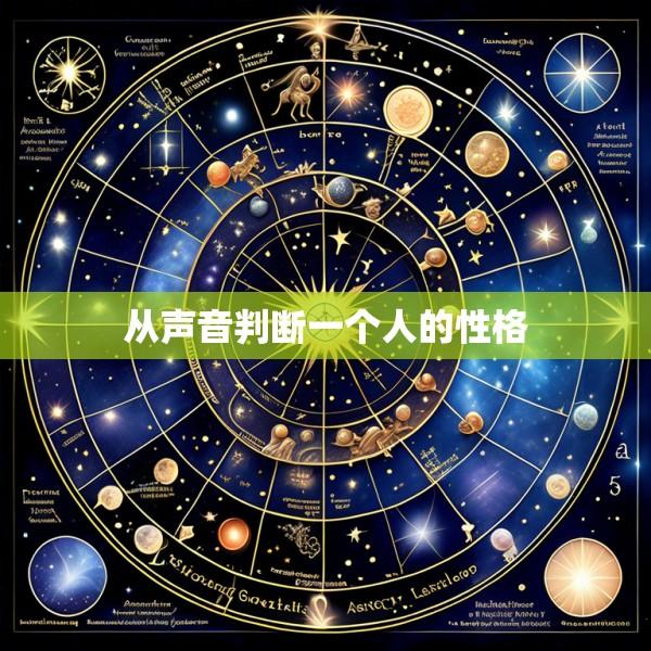 从声音判断一个人的性格