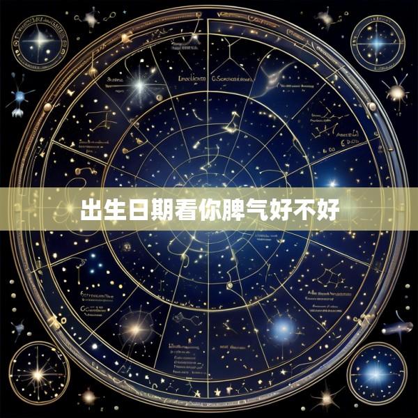 出生日期看你脾气好不好