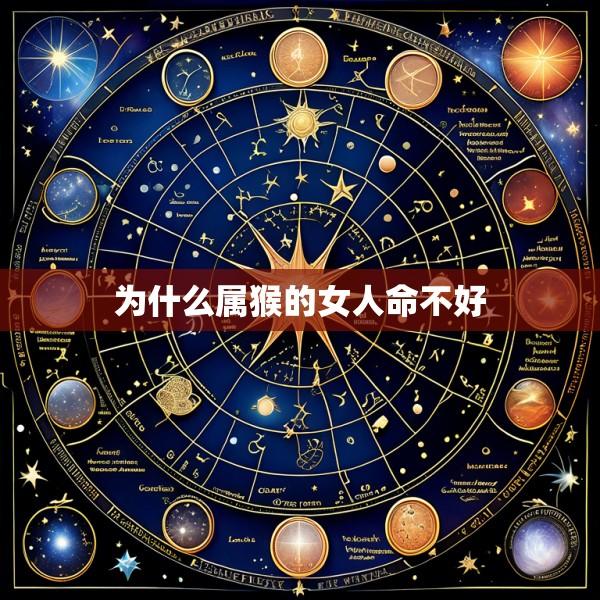 为什么属猴的女人命不好