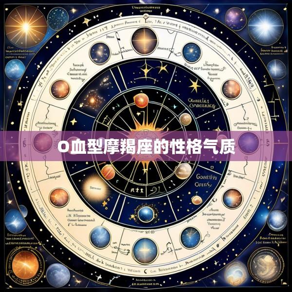 O血型摩羯座的性格气质