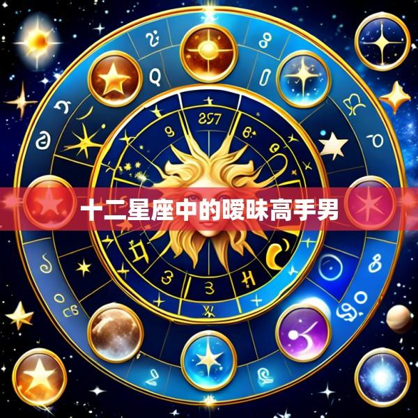 十二星座中的暧昧高手男