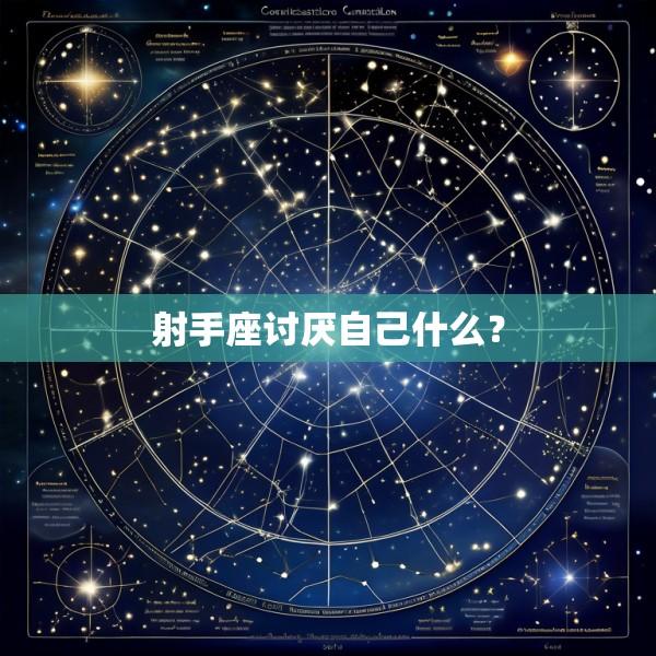 射手座讨厌自己什么？