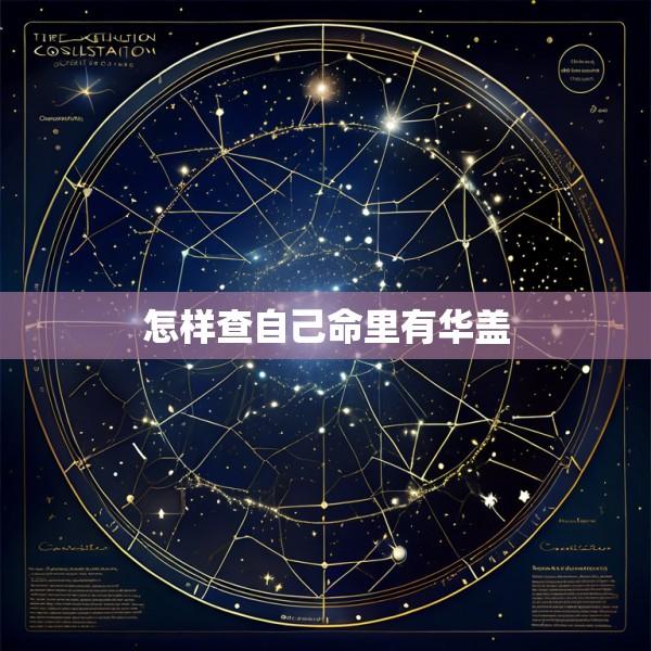 怎样查自己命里有华盖