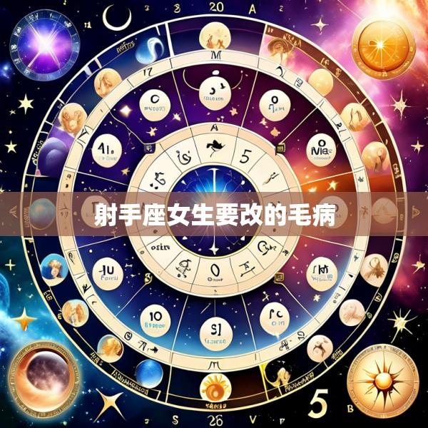 射手座女生要改的毛病