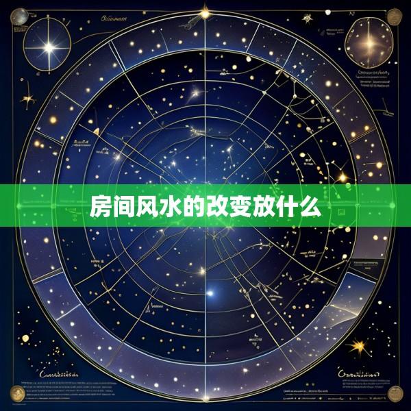 房间风水的改变放什么