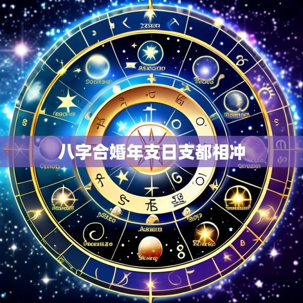 八字合婚年支日支都相冲