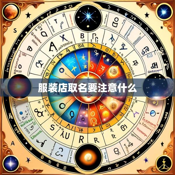 服装店取名要注意什么