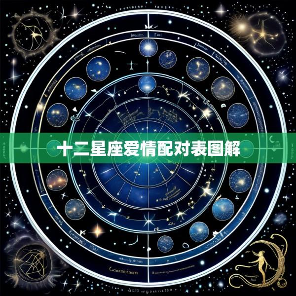 十二星座爱情配对表图解