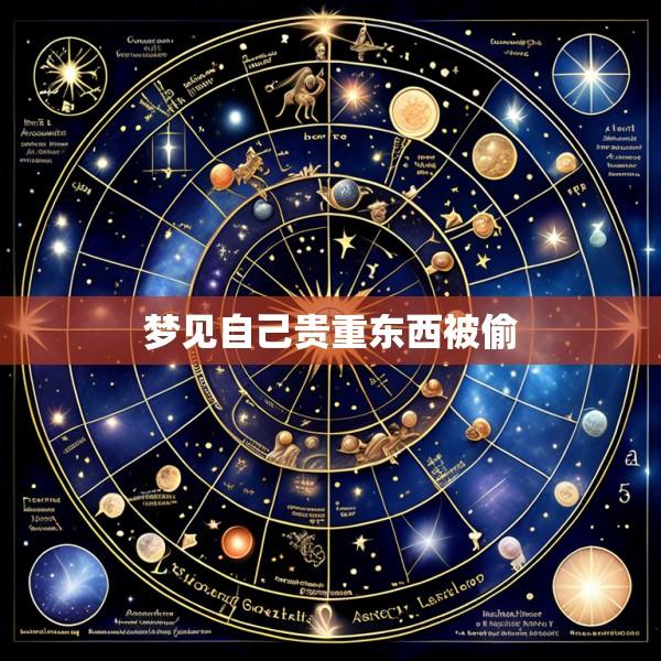 梦见自己贵重东西被偷