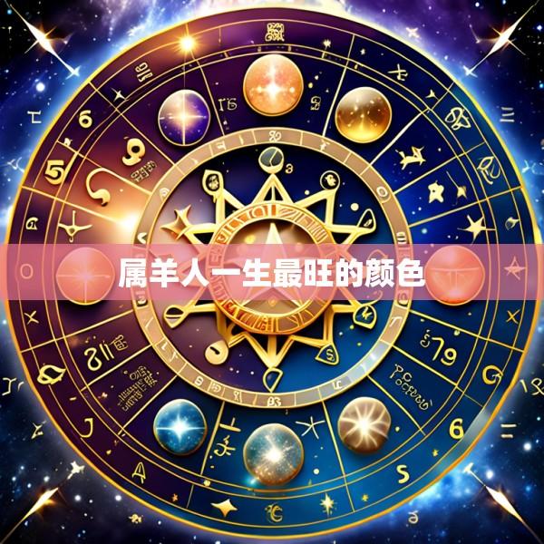 属羊人一生最旺的颜色