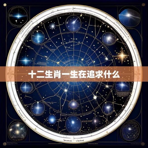 十二生肖一生在追求什么