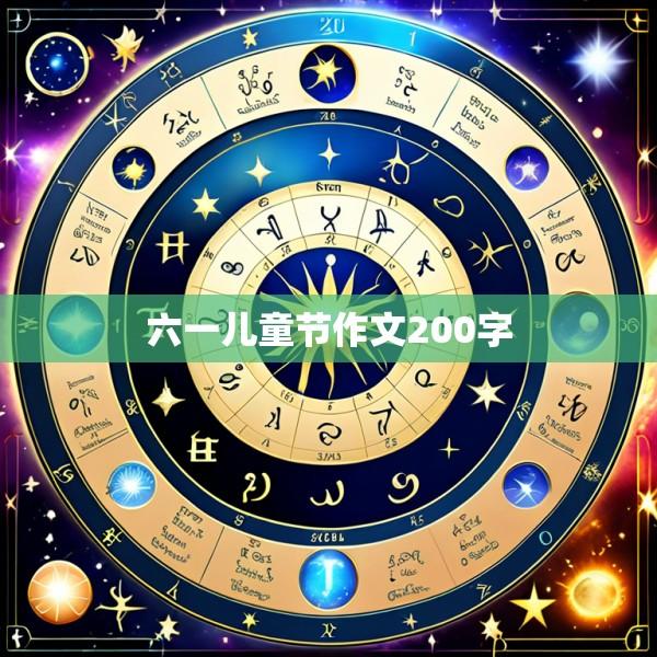 六一儿童节作文200字