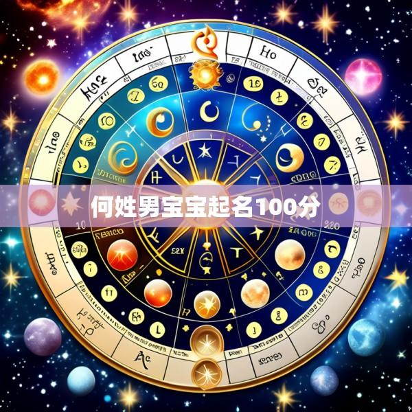 何姓男宝宝起名100分