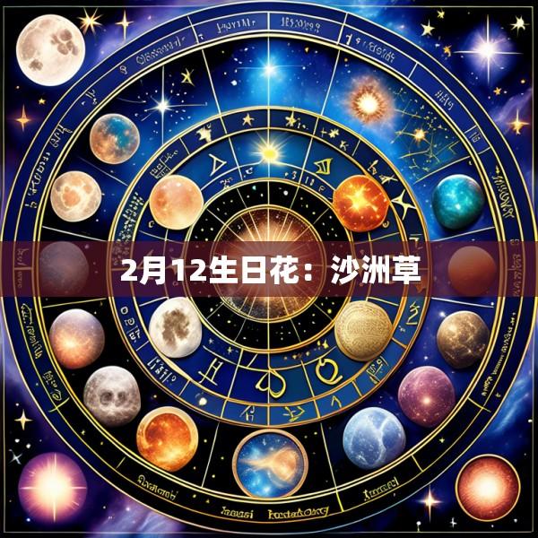 2月12生日花：沙洲草