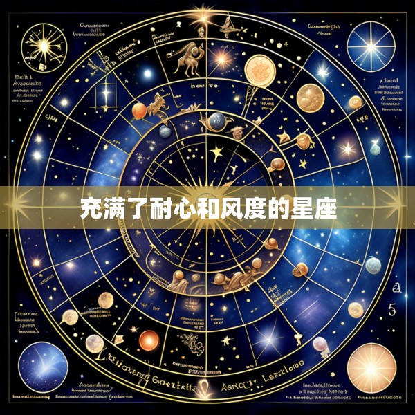 充满了耐心和风度的星座