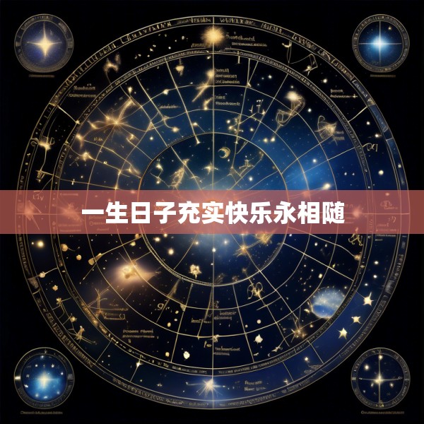 一生日子充实快乐永相随