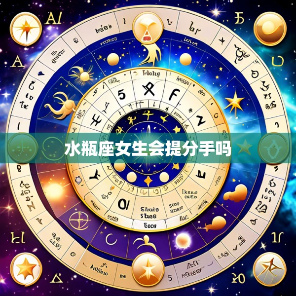 水瓶座女生会提分手吗