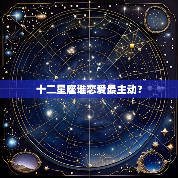 十二星座谁恋爱最主动?