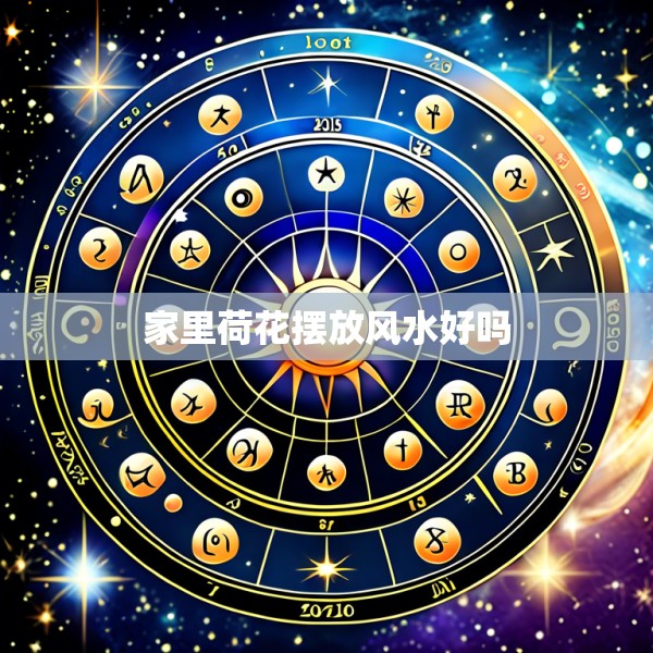 家里荷花摆放风水好吗