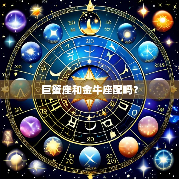 巨蟹座和金牛座配吗？
