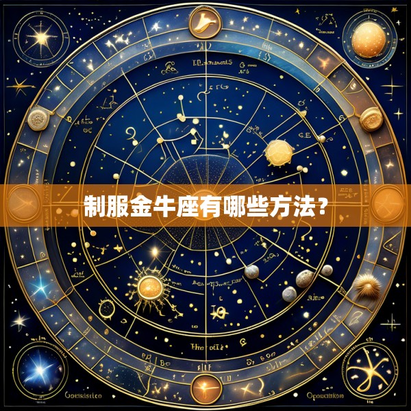 制服金牛座有哪些方法？