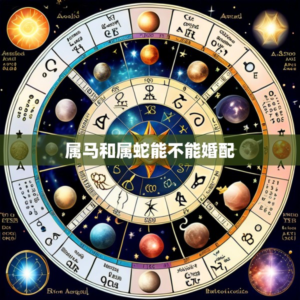 属马和属蛇能不能婚配