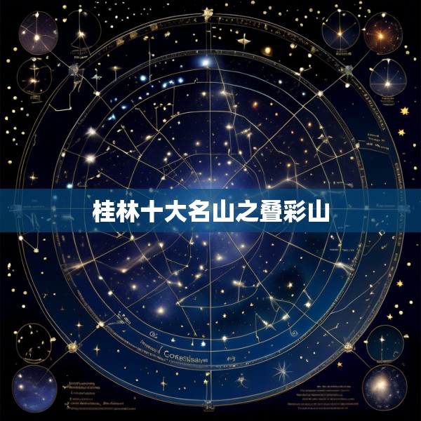 桂林十大名山之叠彩山