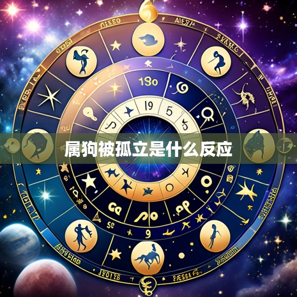 属狗被孤立是什么反应