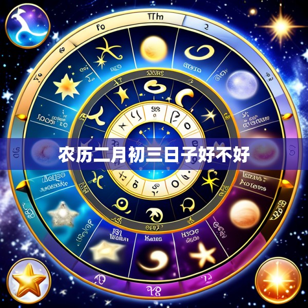 农历二月初三日子好不好