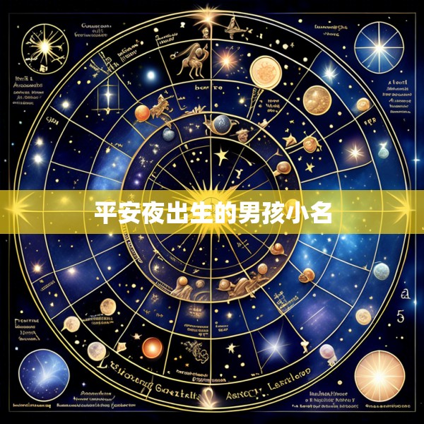 平安夜出生的男孩小名