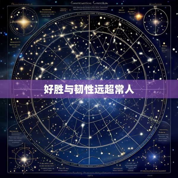 好胜与韧性远超常人