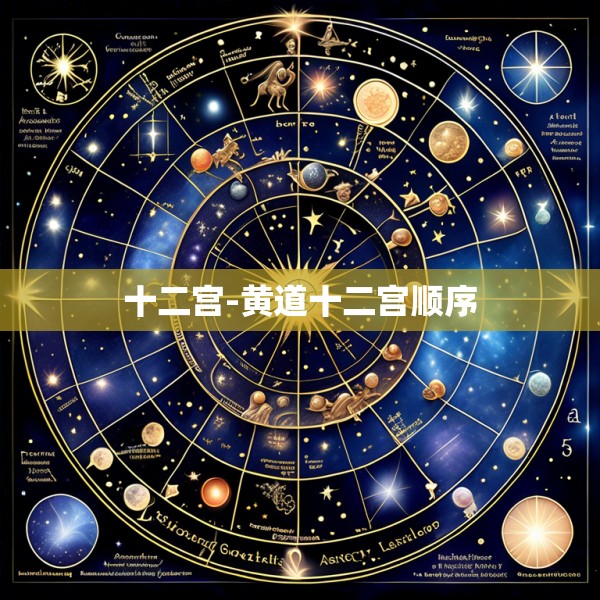 十二宫-黄道十二宫顺序