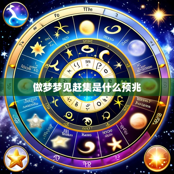 做梦梦见赶集是什么预兆