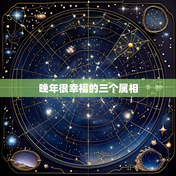 晚年很幸福的三个属相