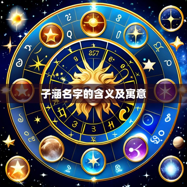 子涵名字的含义及寓意