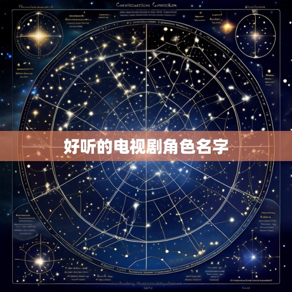 好听的电视剧角色名字