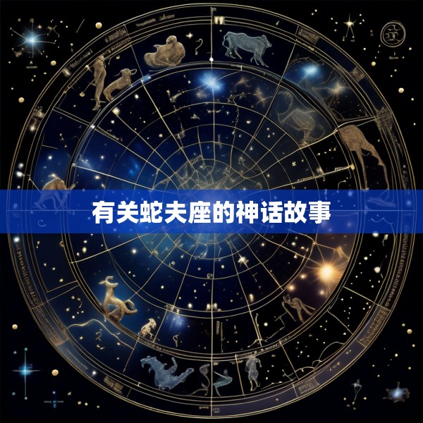 有关蛇夫座的神话故事