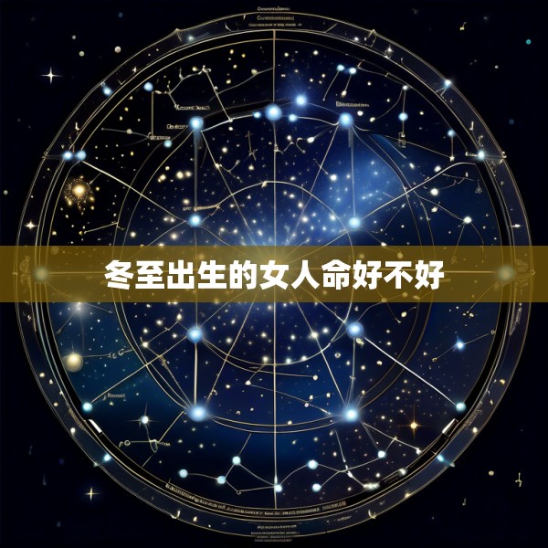 冬至出生的女人命好不好