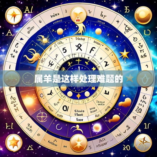 属羊是这样处理难题的