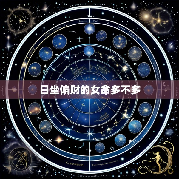 日坐偏财的女命多不多
