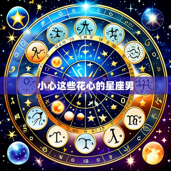 小心这些花心的星座男